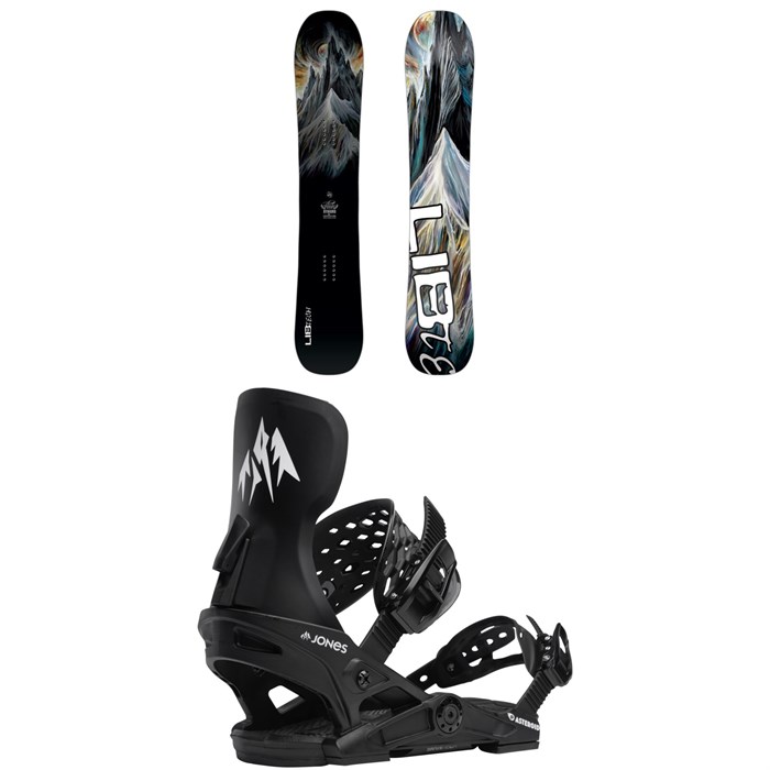 Lib Tech - Lib Tech Dynasword C3 Snowboard + Jones Asteroid Snowboard Bindings - Kids' 2026