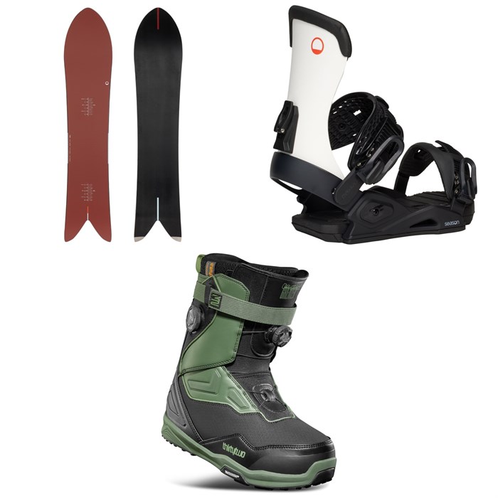Season - Season Forma Snowboard + Meld Snowboard Bindings + thirtytwo TM-2 XLT Double Boa Snowboard Boots 2026