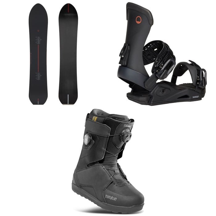 Season - Season Nexus Snowboard + Meld Snowboard Bindings + thirtytwo Lashed Double Boa Snowboard Boots 2026