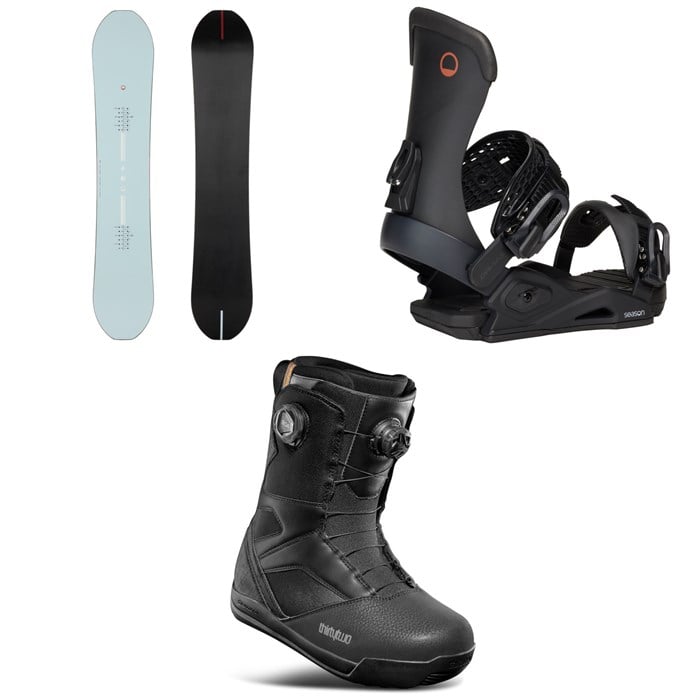 Season - Season Kin Snowboard + Meld Snowboard Bindings + thirtytwo STW Double Boa Snowboard Boots 2026