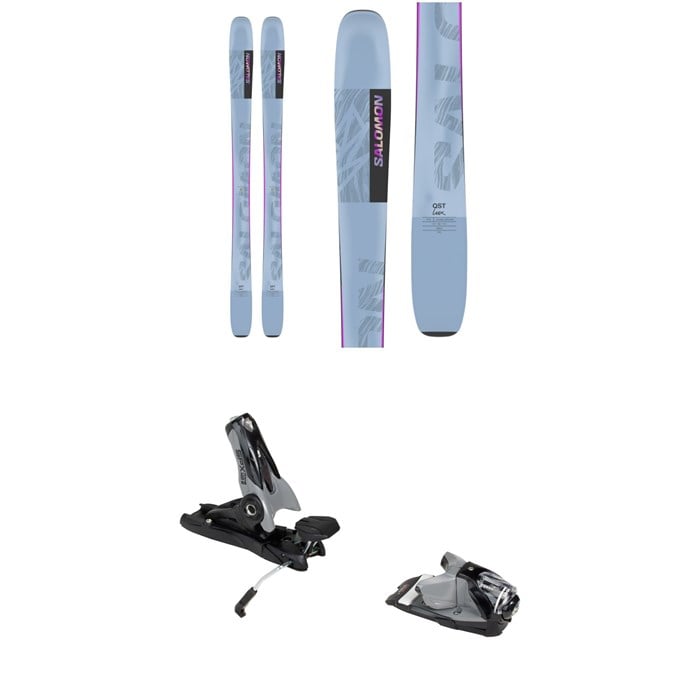Salomon - Salomon QST Lux 92 Skis + Look SPX 12 GW Pro Ski Bindings