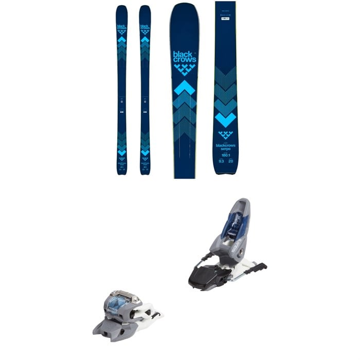 Black Crows - Black Crows Serpo Skis + Marker Squire 11 Ski Bindings