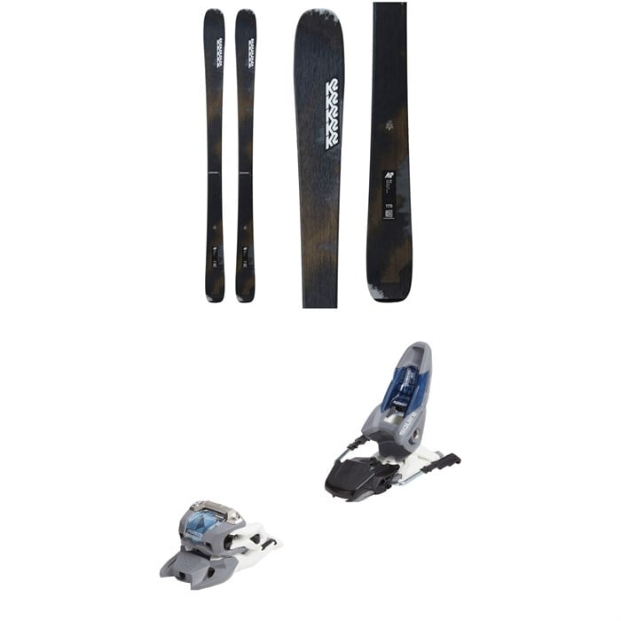 K2 - K2 Mindbender 85 Skis + Marker Squire 11 Ski Bindings