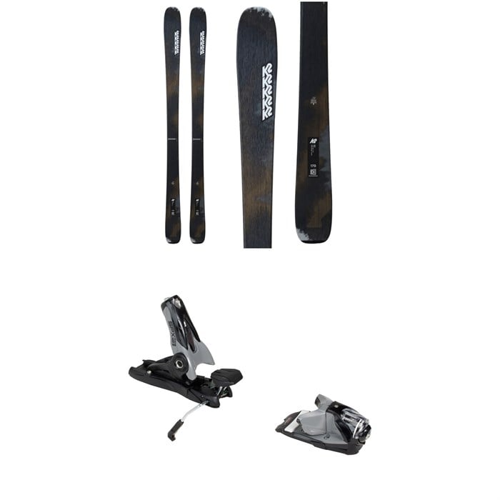 K2 - K2 Mindbender 85 Skis + Look SPX 12 GW Pro Ski Bindings