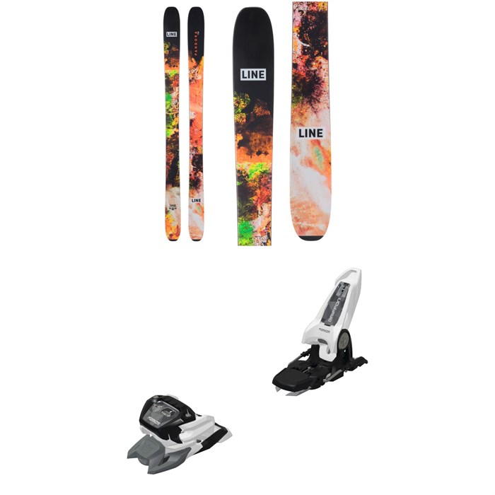 Line - Line Skis Pandora 106 Skis + Marker Griffon 13 ID Ski Bindings