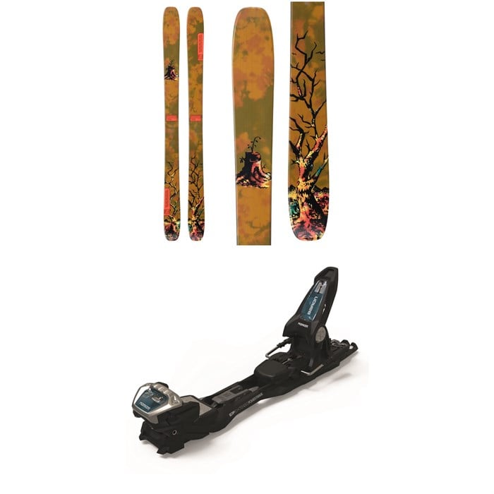 K2 - K2 Reckoner 110 Skis + Marker Baron EPF 13 S Alpine Touring Ski Bindings