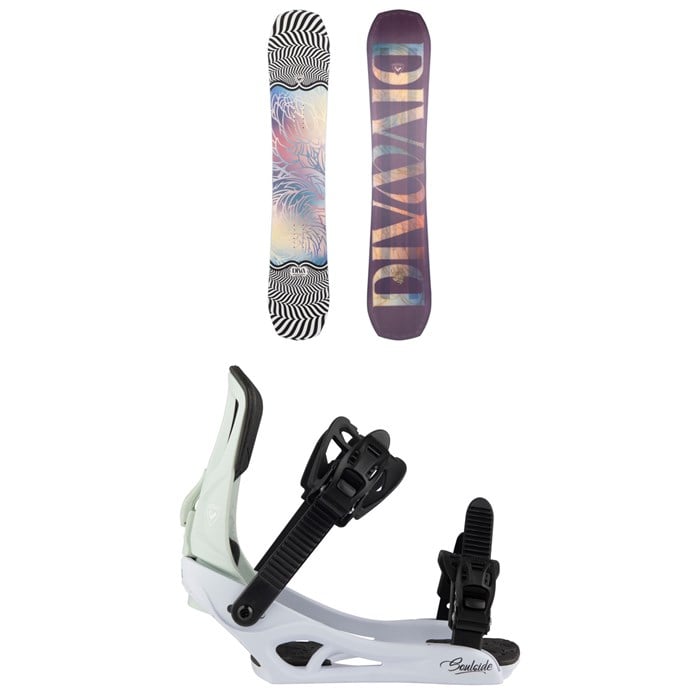 Rossignol - Rossignol Diva Snowboard + Soulside Snowboard Bindings - Women's 2026