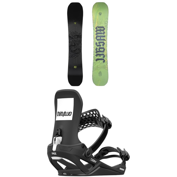 Rossignol - Rossignol Jibsaw Snowboard + thirtytwo T32M FASE Snowboard Bindings 2026