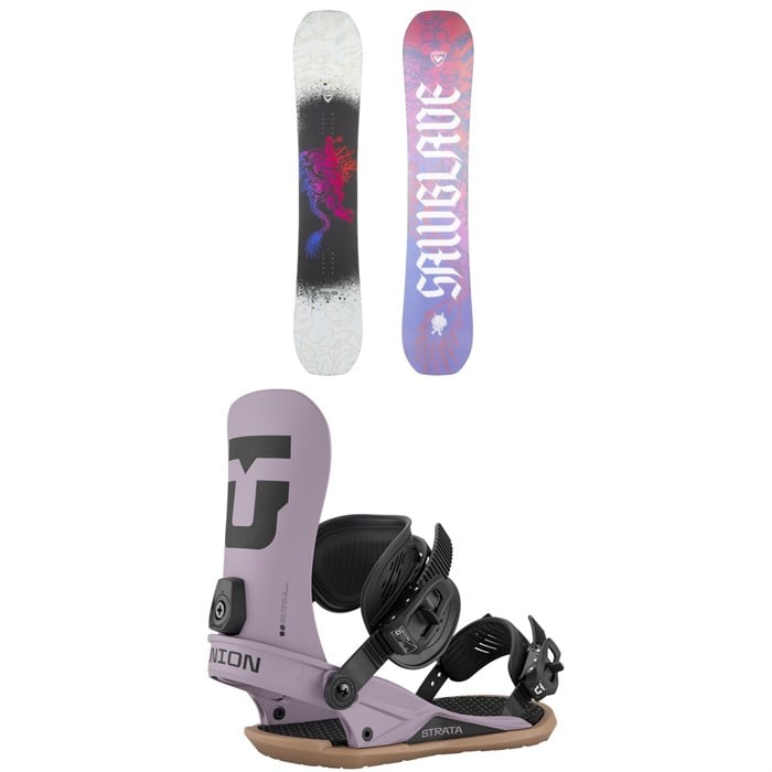 Rossignol - Rossignol Sawblade Snowboard + Union Strata Snowboard Bindings 2026