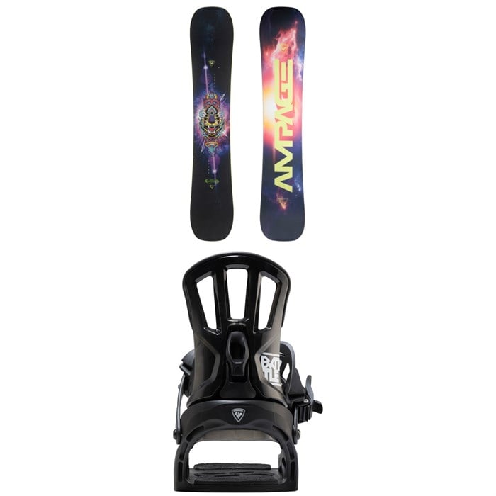Rossignol - Rossignol Ampage Vol.2 Snowboard + Battle Snowboard Bindings 2026
