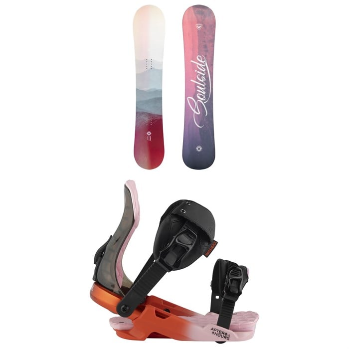 Rossignol - Rossignol Soulside Snowboard + After Hours Snowboard Bindings - Women's 2026