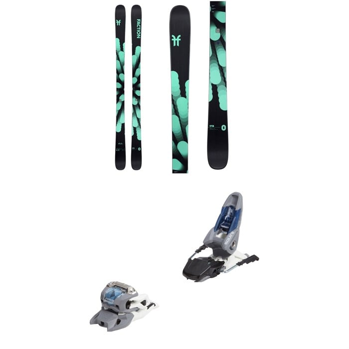 Faction - Faction Studio 0 Skis + Marker Squire 11 Ski Bindings