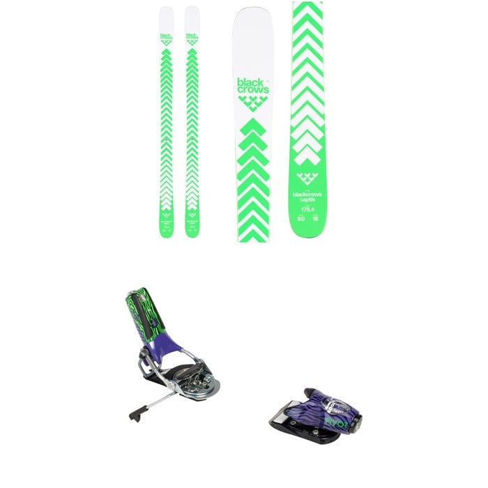 Black Crows - Black Crows Captis Skis + Look x evo Pivot 2.0 15 GW Ski Bindings 2026