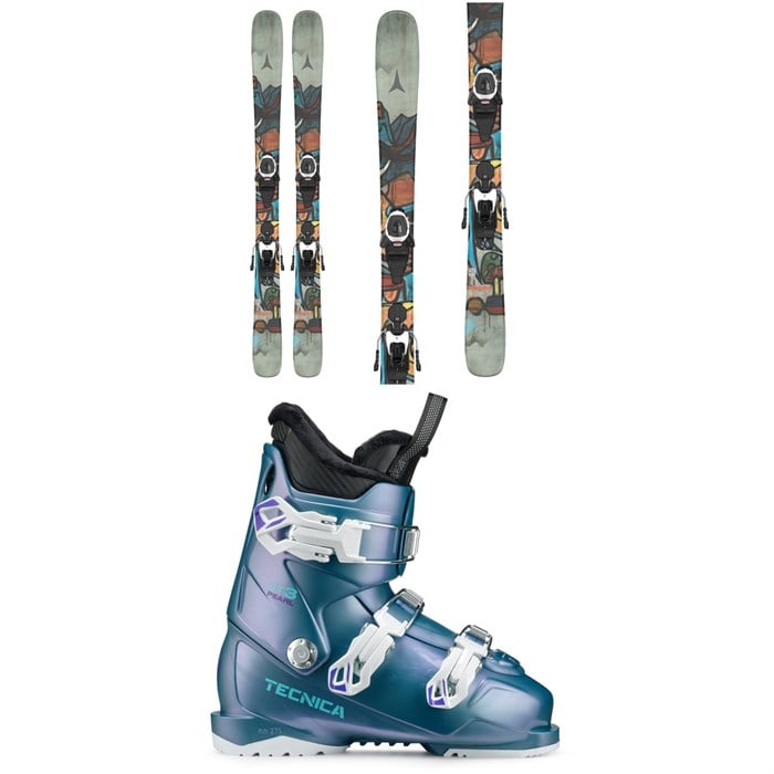 Atomic - Atomic Bent Jr Skis + L6 GW Ski Bindings + Tecnica JT Pearl 3 Ski Boots - Kids' 2026