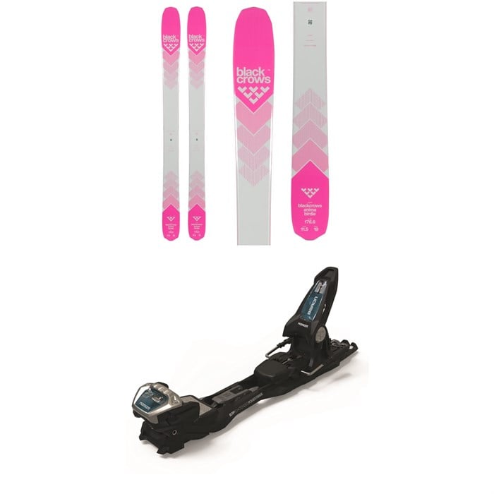 Black Crows - Black Crows Anima Birdie Skis - Women's + Marker Baron EPF 13 S Alpine Touring Ski Bindings
