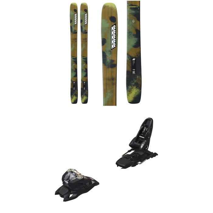 K2 - K2 Mindbender Team Skis - Kids' + Marker Squire 11 Ski Bindings