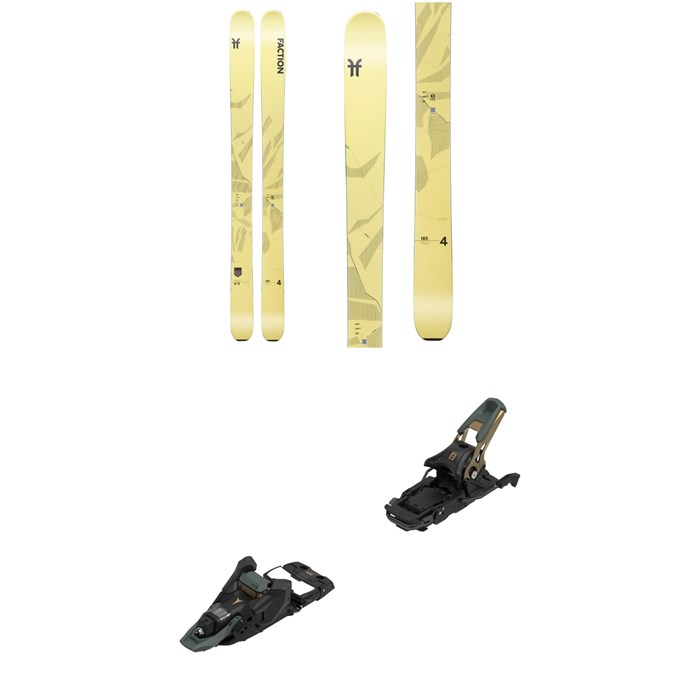 Faction - Faction Agent 4 Skis + Atomic Shift² 13 MNC Alpine Touring Ski Bindings