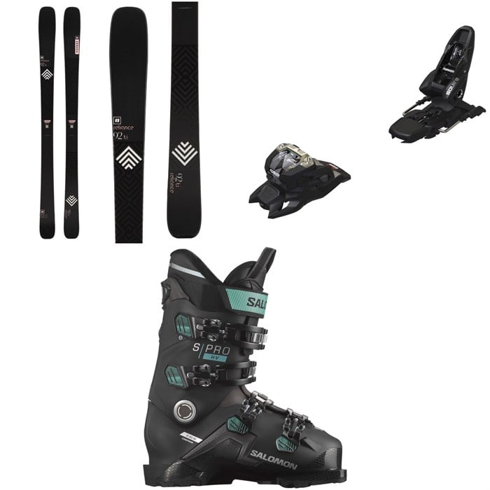 Armada - Armada Reliance 92 Ti Skis + Marker Squire 11 Ski Bindings + Salomon S/PRO HV R 80 Ski Boots - Women's