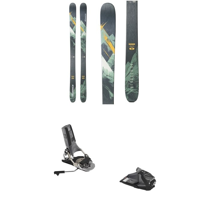Nordica - Nordica Enforcer 94 Skis + Look Pivot 2.0 13 GW Ski Bindings 2026
