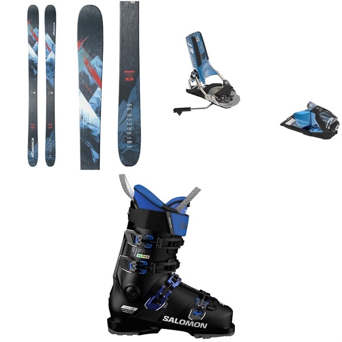 Nordica - Nordica Enforcer 99 Skis + Look Pivot 2.0 13 GW Ski Bindings + Salomon S/Pro Alpha 120 GW Ski Boots 2026