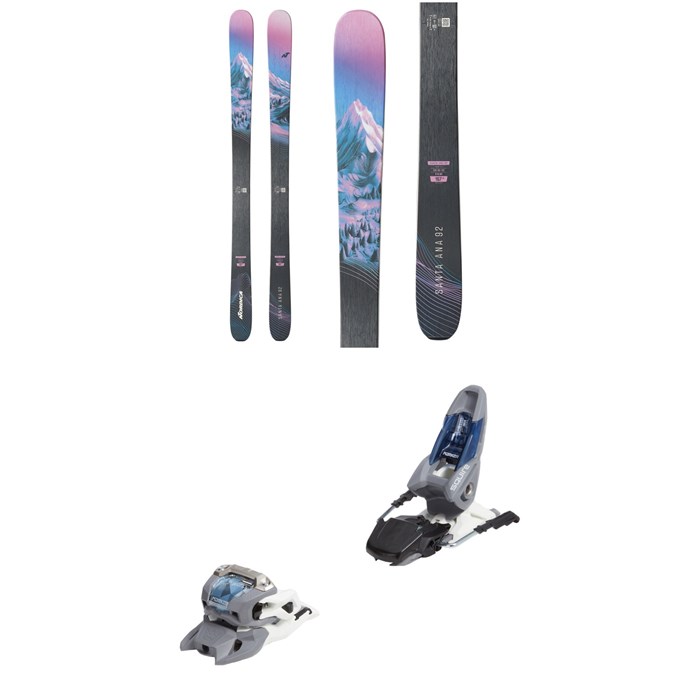 Nordica - Nordica Santa Ana 92 Skis - Women's + Marker Squire 11 Ski Bindings 2026