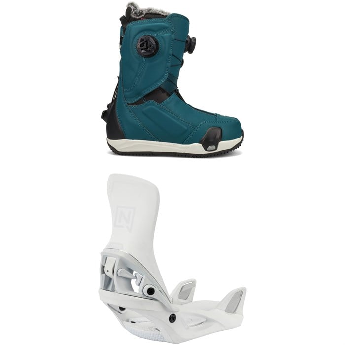 DC - DC Mora Step On Snowboard Boots + Nitro Step On Snowboard Bindings - Women's 2026