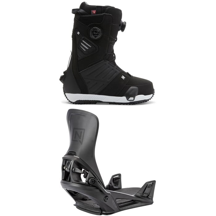 DC - DC Judge Step On Snowboard Boots + Nitro Step On Snowboard Bindings 2026