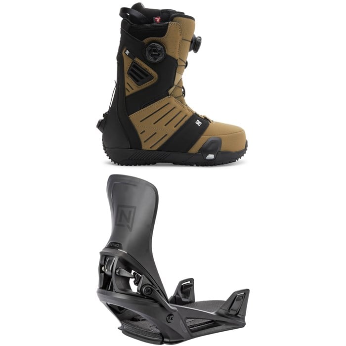 DC - DC Judge Step On Snowboard Boots + Nitro Step On Snowboard Bindings 2026
