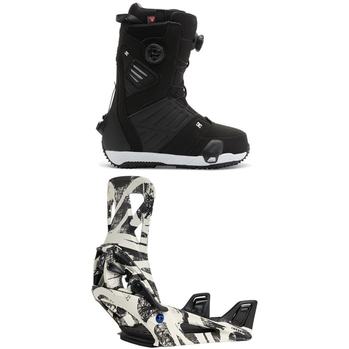 DC - DC Judge Step On Snowboard Boots + Burton Step On Snowboard Bindings 2026