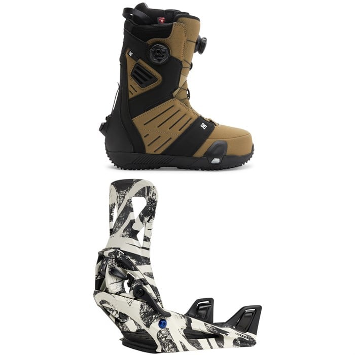 DC - DC Judge Step On Snowboard Boots + Burton Step On Snowboard Bindings 2026