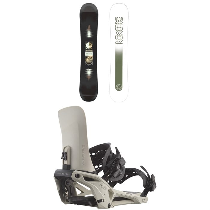 Salomon - Salomon Pulse Snowboard + XA Supermatic Snowboard Bindings 2026
