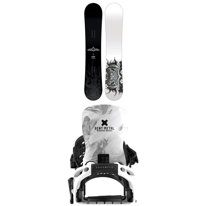 Lib Tech - Lib Tech Off Ramp Snowboard + Bent Metal Lightning Supermatic Snowboard Bindings 2026