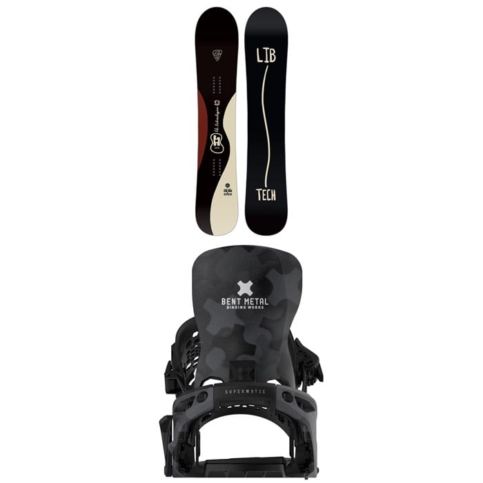 Lib Tech - Lib Tech Lib Rig Snowboard + Bent Metal Lightning Supermatic Snowboard Bindings 2026