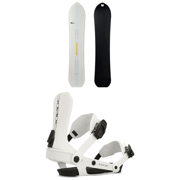 United Shapes - United Shapes Horizon Snowboard + Ride AL-6 Snowboard Bindings - Women's 2025