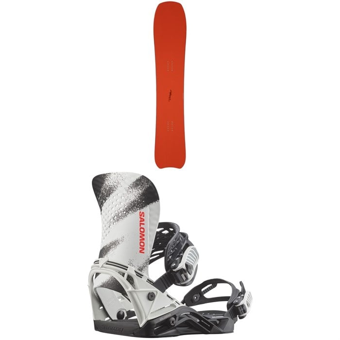 Gentemstick - Gentemstick Giant Mantaray Snowboard + Salomon Hologram Snowboard Bindings 2026