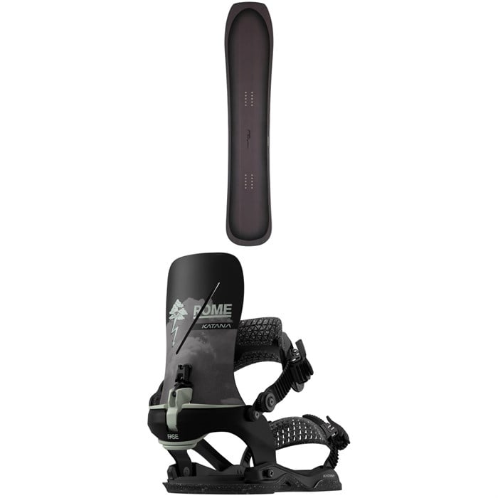 Gentemstick - Gentemstick XY Snowboard + Rome Katana AW FASE x Stale Snowboard Bindings 2026