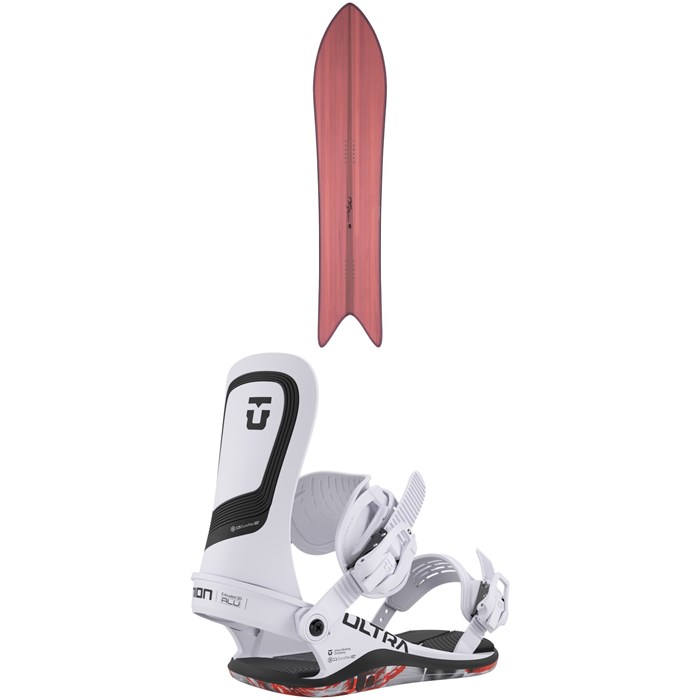 Gentemstick - Gentemstick Barracuda Snowboard + Union Ultra Snowboard Bindings 2026