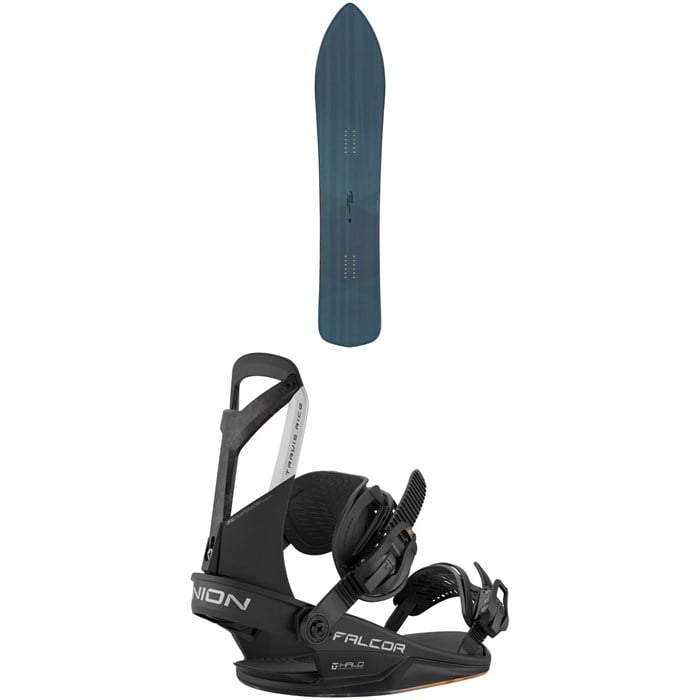 Gentemstick - Gentemstick Fly Fisk Snowboard + Union Falcor Snowboard Bindings 2026