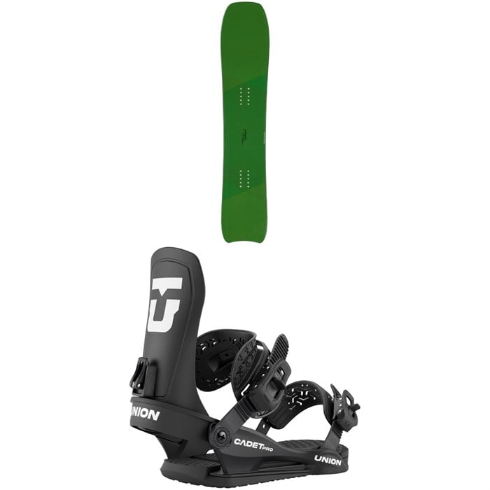 Gentemstick - Gentemstick Jalka Snowboard + Union Cadet Pro Snowboard Bindings - Kids' 2026