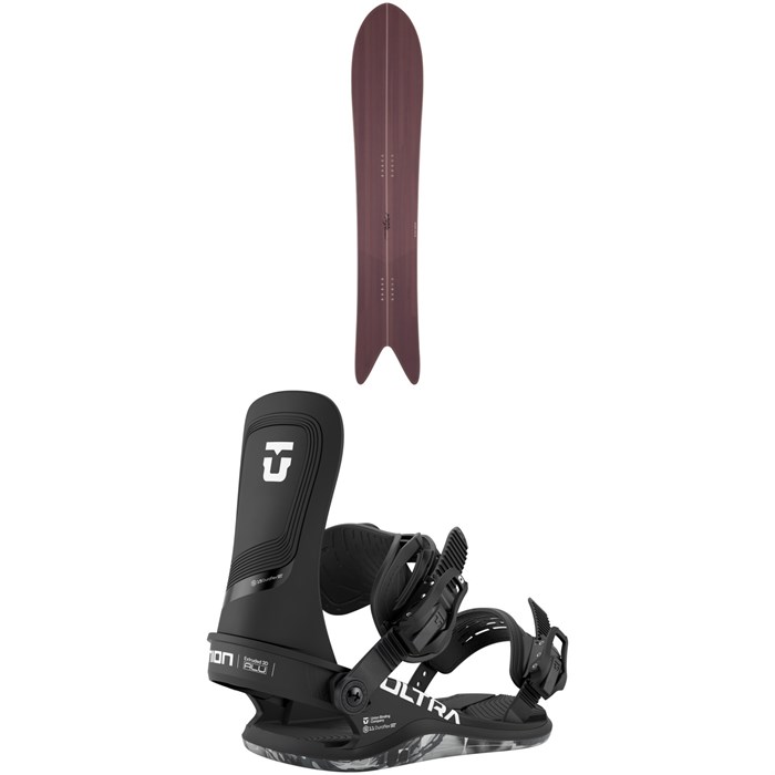 Gentemstick - Gentemstick Mermaid Snowboard + Union Ultra Snowboard Bindings - Women's 2026