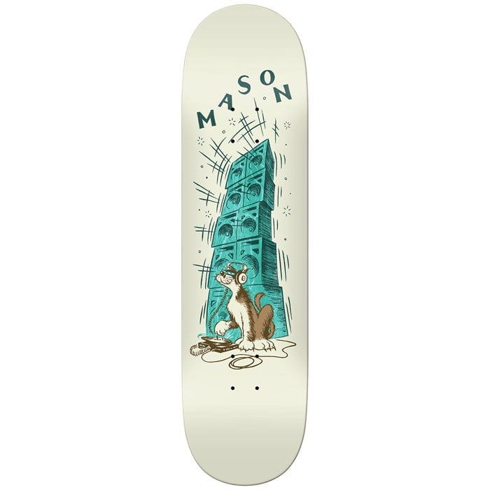 Real - Real Mason Record Scratch 8.28 Skateboard Deck