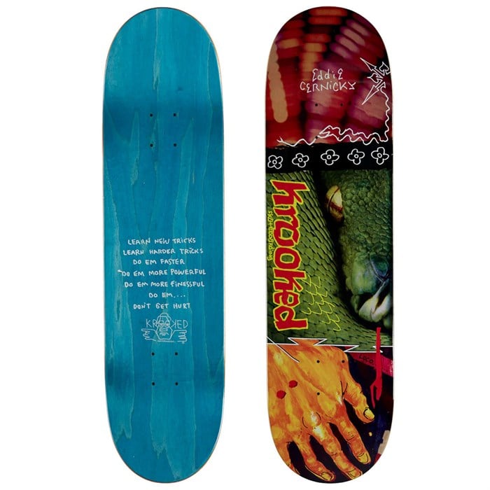 Krooked - Krooked Cernicky Snake Bite 8.38 Skateboard Deck