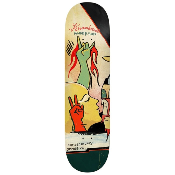Krooked - Krooked Manderson 3 Star 8.38 Skateboard Deck