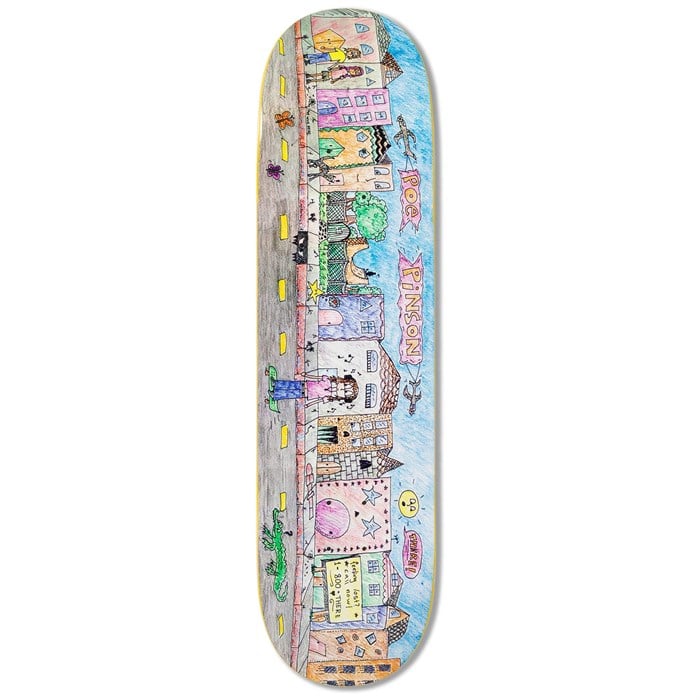 There Skateboards - There Skateboards Poe Wus Here 8.25 Skateboard Deck