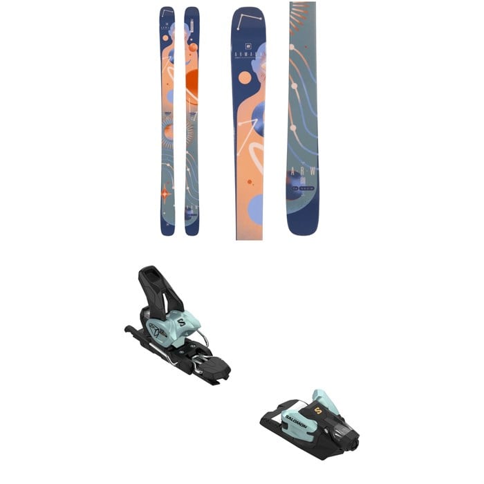 Armada - Armada ARW 88 Skis + Salomon Strive 12 GW Ski Bindings