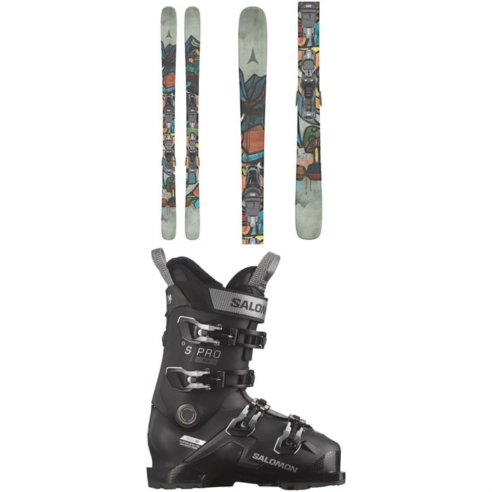 Atomic - Atomic Bent 85 Skis + M10 GW Bindings + Salomon S/Pro HV 90 W Ski Boots - Women's