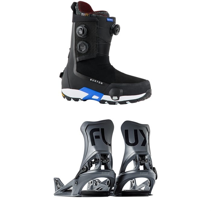 Burton - Burton Highshot X Pro Step On Snowboard Boots + Flux DS Step On Snowboard Bindings 2026