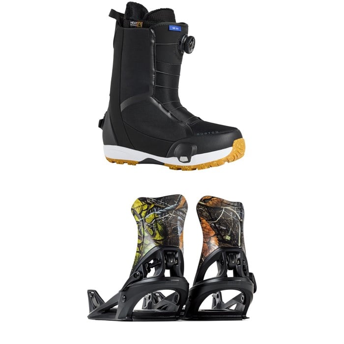 Burton - Burton Waverange Step On Snowboard Boots + Flux DS Step On Snowboard Bindings 2026