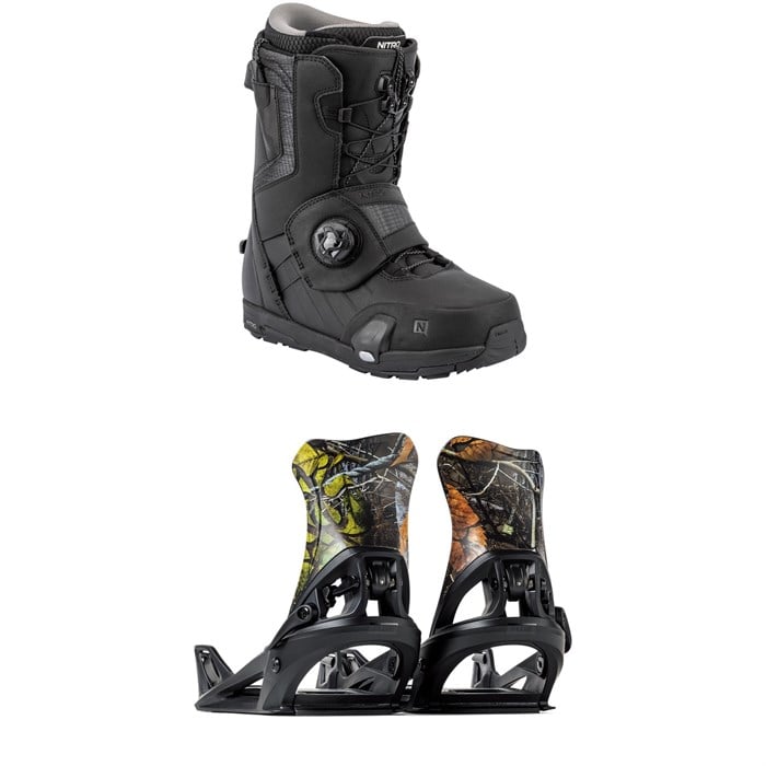Nitro - Nitro Profile Step On TLS Snowboard Boots + Flux DS Step On Snowboard Bindings 2026
