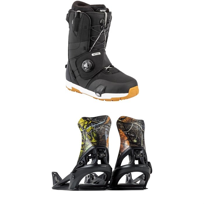 Nitro - Nitro Venture Step On TLS Snowboard Boots + Flux DS Step On Snowboard Bindings 2026